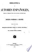 Novelistas posteriores a Cervantes