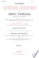 Novísimo diccionario enciclopédico de la lengua castellana
