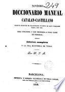 Novísimo diccionario manual catalan-castellano