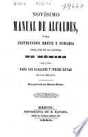 Novísimo manual de alcaldes