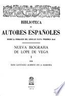 Nueva biografía de Lope de Vega
