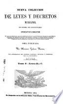 Nueva coleccion de leyes y decretos mexicanos, en forma de diccionario: Letras B y C