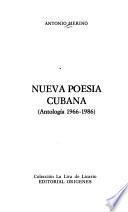 Nueva poesía cubana