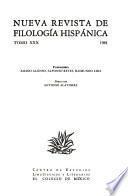 Nueva revista de filología hispánica
