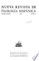 Nueva revista de filología hispánica