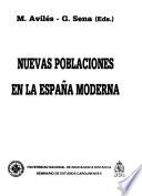 Nuevas poblaciones en la España moderna