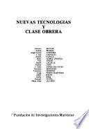 Nuevas tecnologías y clase obrera