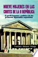Nueve mujeres en las cortes de la II república