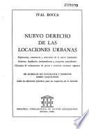 Nuevo derecho de las locaciones urbanas