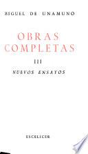 Nuevos ensayos