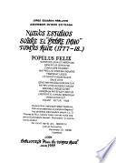 Nuevos estudios sobre el padre indio Tomás Ruíz (1777-18--)