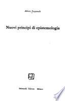 Nuovi Principi Di Epistemologia