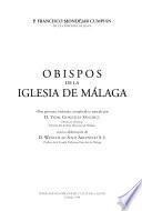 Obispos de la Iglesia de Málaga