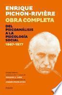 Obra Completa. Del psicoanálisis a la psicología social