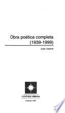 Obra poética completa (1939-1999)