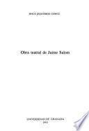 Obra teatral de Jaime Salom