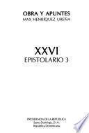 Obra y apuntes: Epistolario (3 pts.)