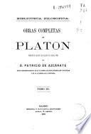 Obras completas de Platón: ( 347 p.)- T. V (366 p.)