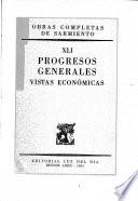 Obras completas de Sarmiento: Progresos generales vistas económicas