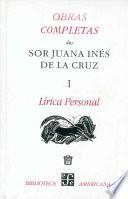 Obras completas de Sor Juana Inés de la Cruz