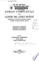 Obras completas del Conde de López Muñoz