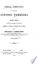 Obras completas do doutor Antonio Ferreira