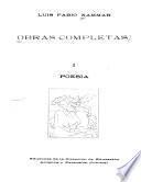 Obras completas: Poesía