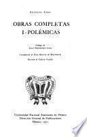 Obras completas: Problemas.-2. Problemas filosoficos, filosofos y doctrinas morales, filosofos y moralistas franceses.-3. La existencia como economia, como desinteres y como caridad. 1.ed.-4. Ensayos doctrinas, discursos.-5. Estetica.-6. Historia y antologia del pensamiento filosofico, evocacion de Aristoteles, filosofia.-7. El acto ideatorio y la filosofia de Husserl Positivismo, neopositivismo y fenomenologia.-11. Sociologia. l.ed. 1972