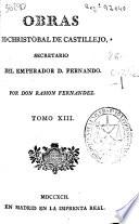 Obras de Christóbal de Castillejo, secretario del emperador D. Fernando