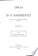 Obras de D.F. Sarmiento: De la educacion popular. 1896