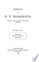 Obras de D. F. Sarmiento