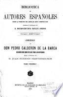 Obras de don Pedro Caldéron de la Barca