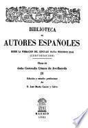 Obras de doña Gertrudis Gómez de Avellaneda