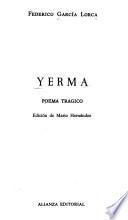Obras de Federico García Lorca: Yerma