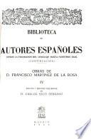 Obras de Francisco Martínez de la Rosa