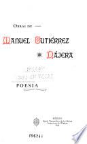 Obras de Manuel Gutiérrez Nájera