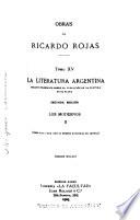Obras de Ricardo Rojas