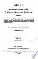 Obras del Excelentísimo señor D. Gaspar Melchor de Jovellanos: Informes (cont.) Memorias