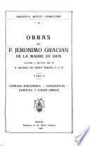 Obras del p. Jerónimo Gracián de la Madre de Dios