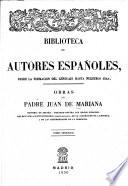 Obras del padre Juan de Mariana