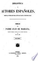 Obras del padre Juan de Mariana