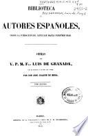 Obras del v.p.m. Fray Luis de Granada: (611 p.)
