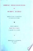 Obras desconocidas de Rubén Darío