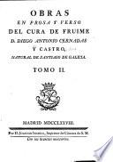 Obras en prosa y verso del Cura de Fruime Diego Antonio Cernadas y Castro
