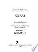 Obras: Ensayos