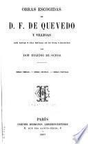 Obras escogidas de D. F. de Quevedo y Villegas