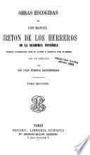Obras escogidas de don manuel breton de los herreros