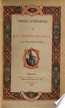 Obras literarias de don Manuel Silvela