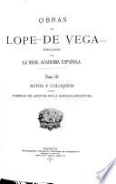 Obras, pub. por La Real academia española