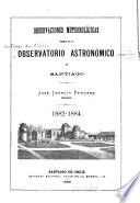 Observaciones meteorológicas ...